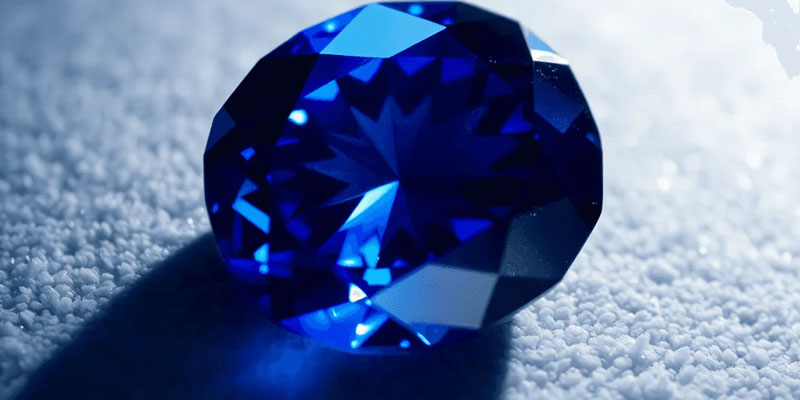 Blue sapphire in Dubai