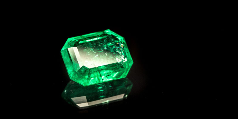Emerald gemstones