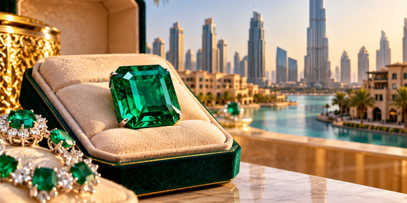Top emerald in Dubai